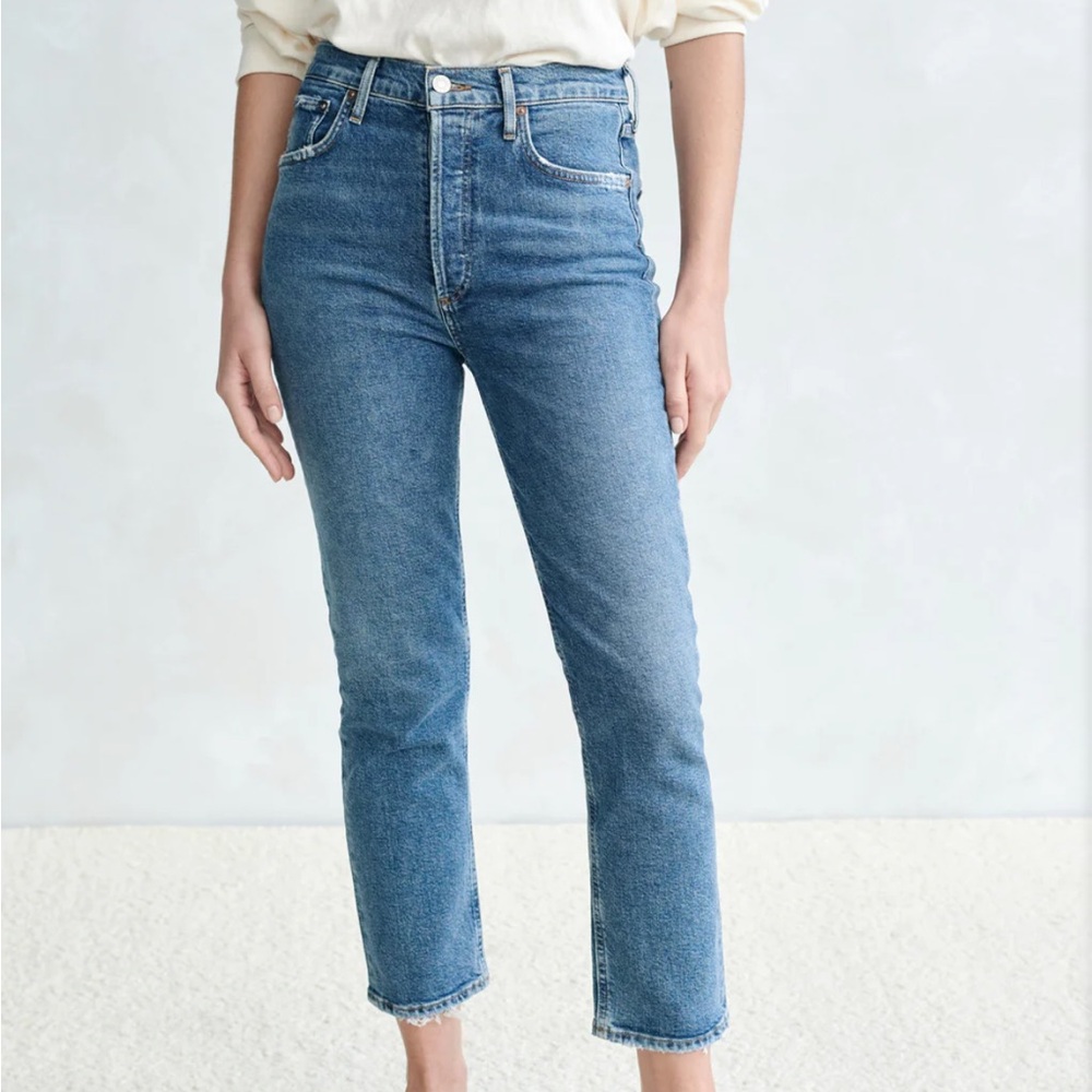Agolde Riley Crop Jeans